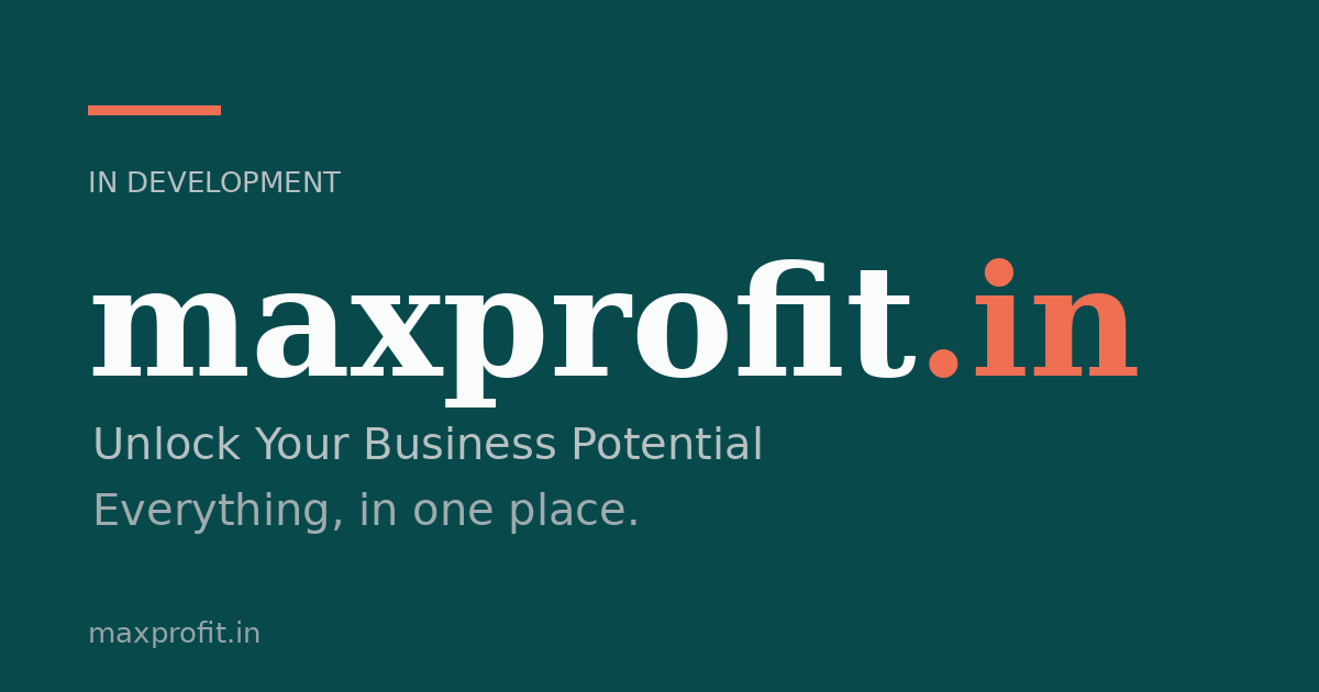 Link preview image for maxprofit.in